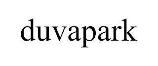 DUVAPARK trademark