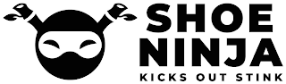 SHOE NINJA KICKS OUT STINK trademark
