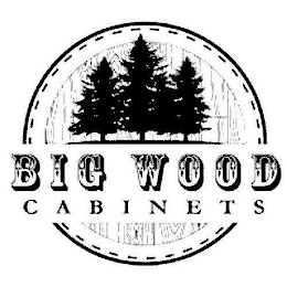 BIG WOOD CABINETS