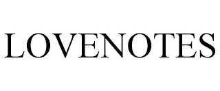 LOVENOTES