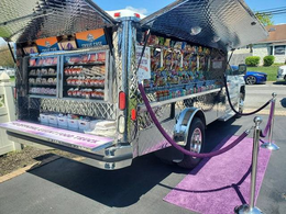 "MOBILE DELIGHTS SWEETS AND TREATS" AND "THE OFFICIAL EVENT FOOD TRUCK"