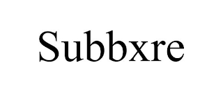 SUBBXRE