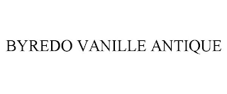 BYREDO VANILLE ANTIQUE