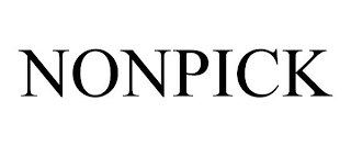 NONPICK