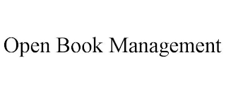 OPEN BOOK MANAGEMENT