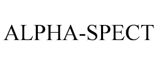 ALPHA-SPECT