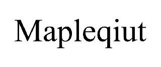 MAPLEQIUT