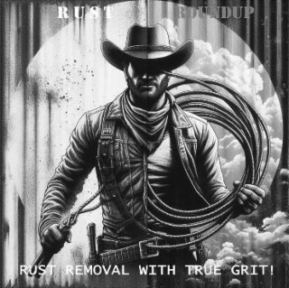 RUST ROUNDUP & RUST REMOVAL WITH TRUE GRIT