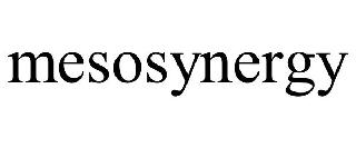 MESOSYNERGY