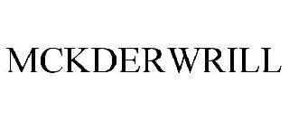 MCKDERWRILL