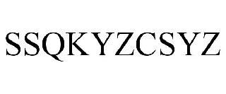 SSQKYZCSYZ