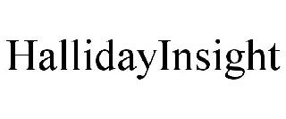 HALLIDAYINSIGHT
