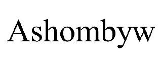 ASHOMBYW
