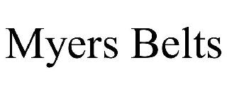 MYERS BELTS