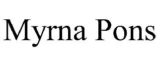 MYRNA PONS