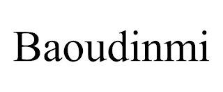 BAOUDINMI trademark