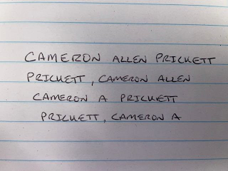 CAMERON ALLEN PRICKETT PRICKETT, CAMERON ALLEN CAMERON A PRICKETT PRICKETT, CAMERON A trademark