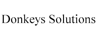 DONKEYS SOLUTIONS trademark