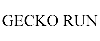 GECKO RUN trademark