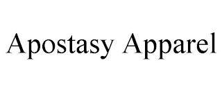 APOSTASY APPAREL trademark