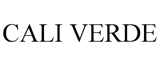 CALI VERDE trademark