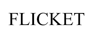 FLICKET trademark