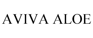 AVIVA ALOE trademark