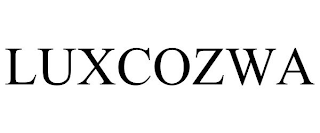 LUXCOZWA trademark