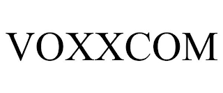 VOXXCOM trademark