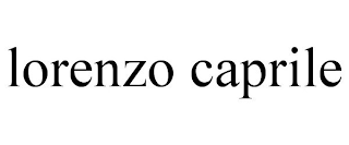 LORENZO CAPRILE trademark