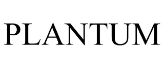 PLANTUM trademark