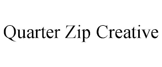 QUARTER ZIP CREATIVE trademark