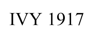 IVY 1917 trademark