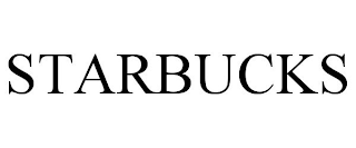 STARBUCKS trademark