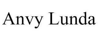 ANVY LUNDA trademark