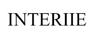 INTERIIE trademark