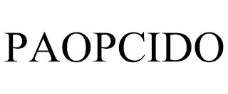 PAOPCIDO trademark