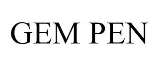 GEM PEN trademark