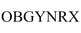 OBGYNRX trademark