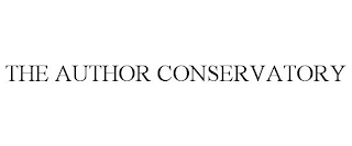 THE AUTHOR CONSERVATORY trademark