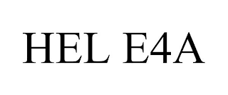 HEL E4A trademark