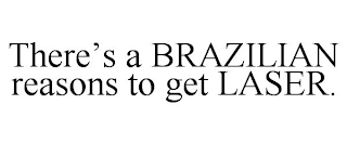 THERE'S A BRAZILIAN REASONS TO GET LASER.