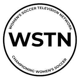 WOMEN'S SOCCER TELEVISION NETWORK WSTN CHAMPIONING WOMEN'S SOCCER trademark