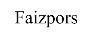 FAIZPORS trademark