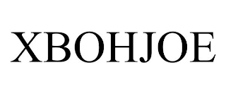 XBOHJOE trademark