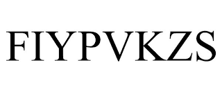 FIYPVKZS trademark