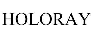 HOLORAY trademark