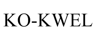 KO-KWEL trademark