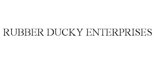 RUBBER DUCKY ENTERPRISES