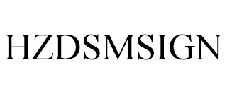 HZDSMSIGN trademark